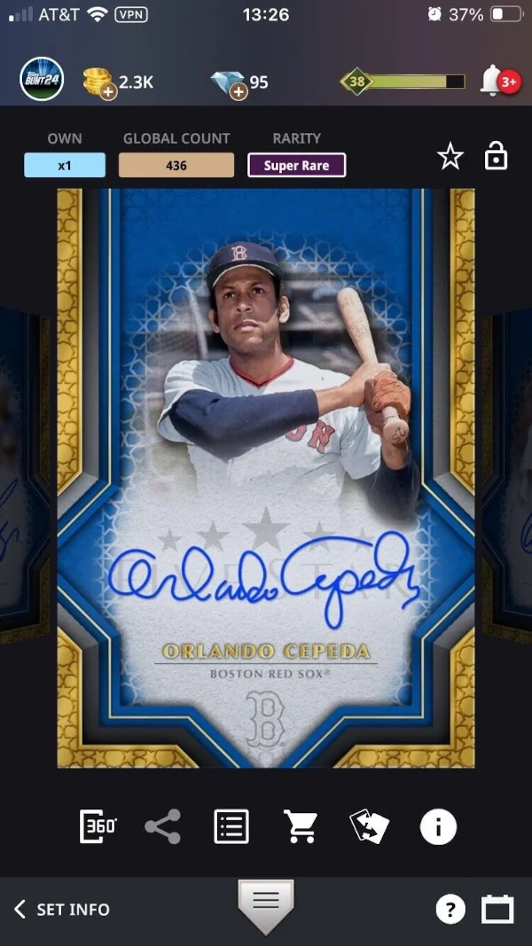 Topps Bunt’s Five Star; Jaw-Dropping Elegance
